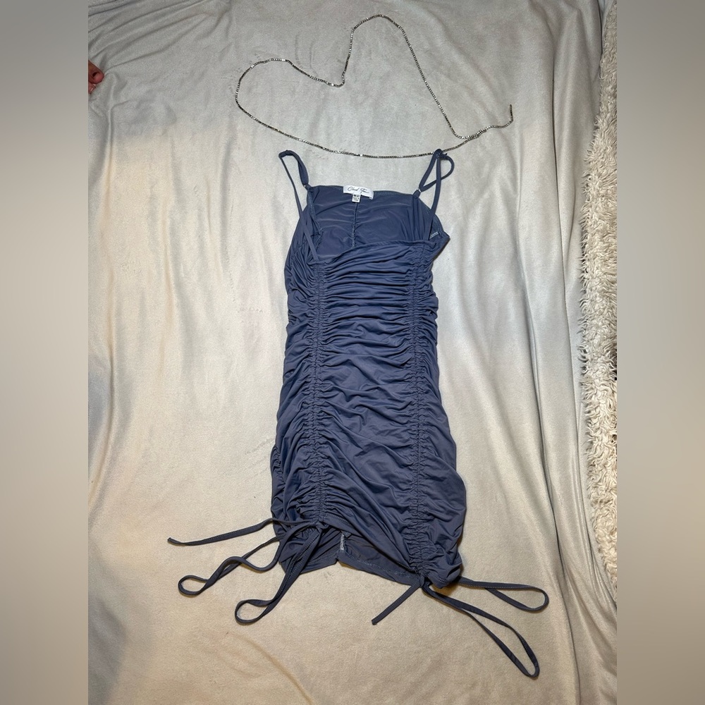 Blue dress